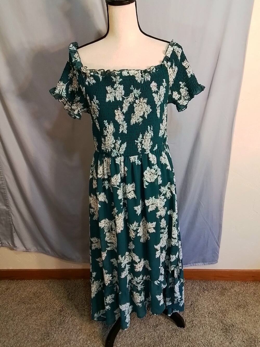 Maurice's smock top maxi dress